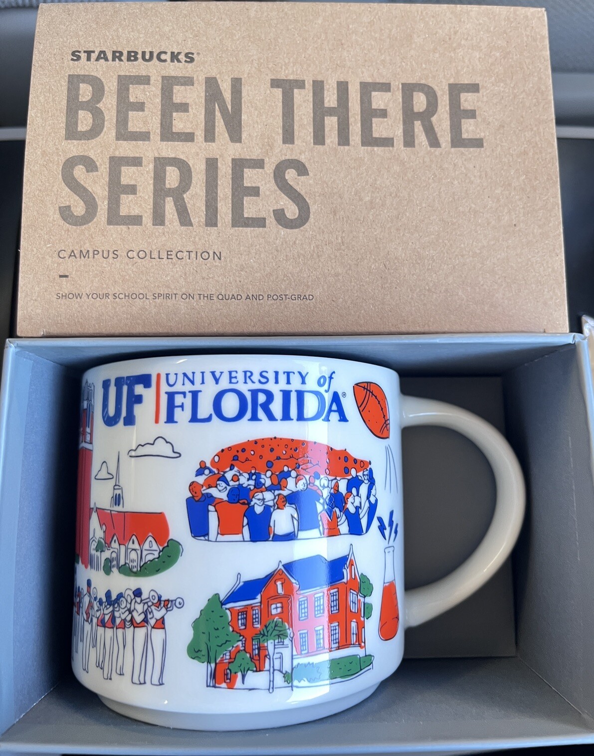 STARBUCKS UNIVERSITY OF FLORIDA UF BTS Campus Collection Cup Mug 14oz NEW STARBUCKS UNIVERSITY OF FLORIDA UF BTS Campus Collection Cup Mug 14oz NEW