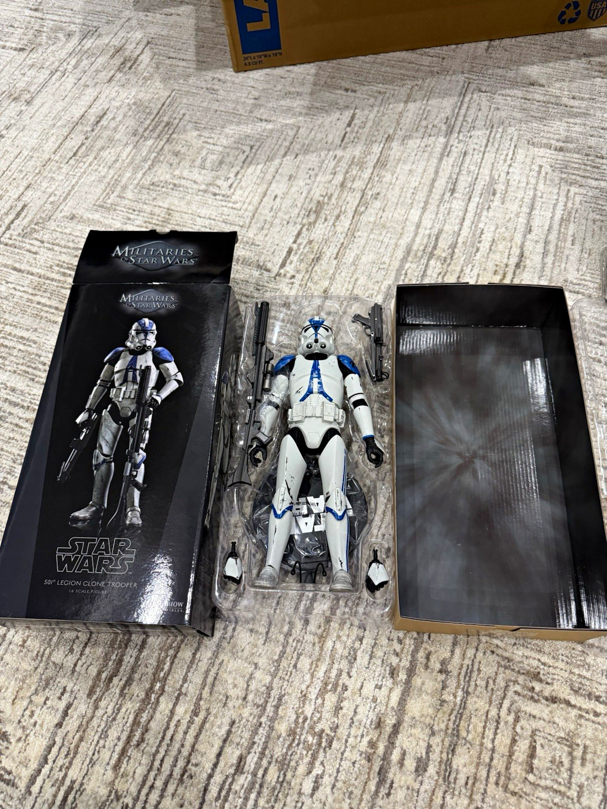 Sideshow collectibles 501st clone trooper sixth scale figure