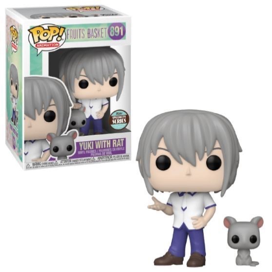 🔥Funko Pop Anima: Fruits Basket - YUKI with RAT #891 Funko SS VAULT PROTECT🔥