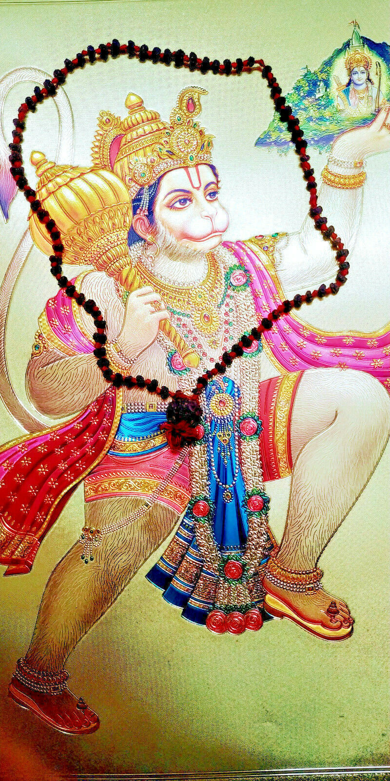 Sri Mehandipur Balaji Temple Hanuman Bead - Protection from Evil Black Magic Sri Mehandipur Balaji Temple Hanuman Bead - Protection from Evil Black Magic