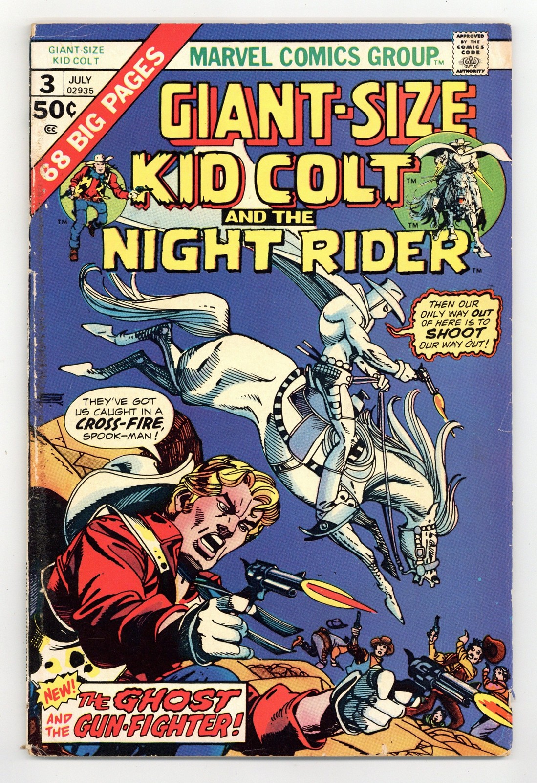 Giant Size Kid Colt #3 VG- 3.5 1975
