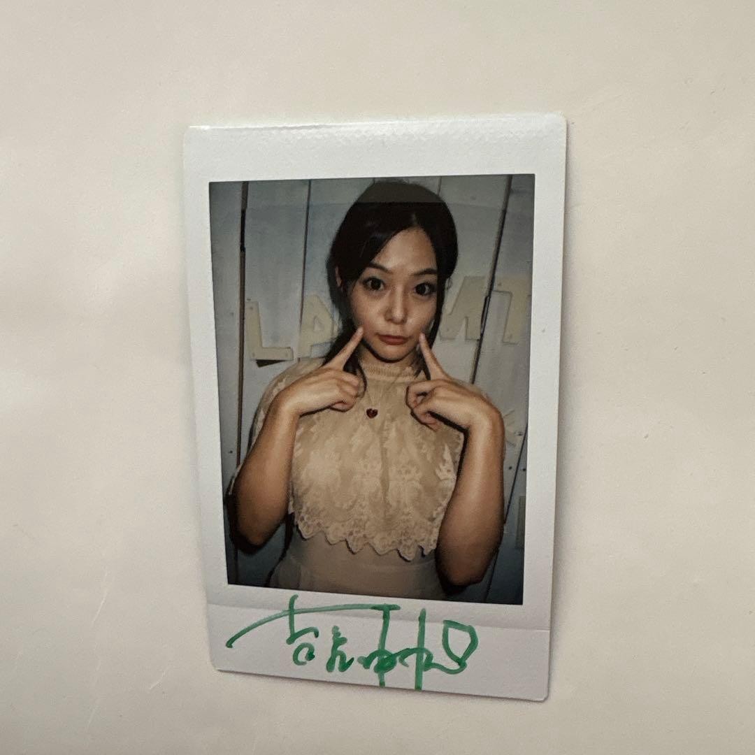 Nene Yoshitaka Auto Autographed Signed Cheki Photo Japan Nene Yoshitaka Auto Autographed Signed Cheki Photo Japan