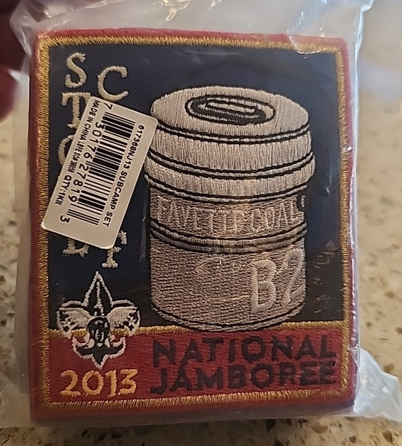 2013 National Jamboree BSA Subcamp Full Set NEW IN BAG