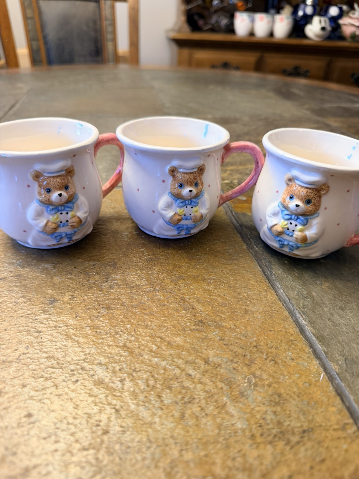 Vintage Children\'s Teddy Bear Tea Set. Vintage Children\'s Teddy Bear Tea Set.