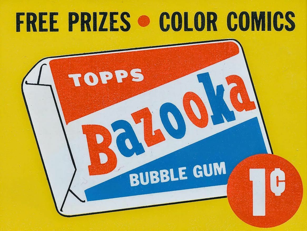 TOPPS BAZOOKA BUBBLE GUM 1 CENT 16\ TOPPS BAZOOKA BUBBLE GUM 1 CENT 16\