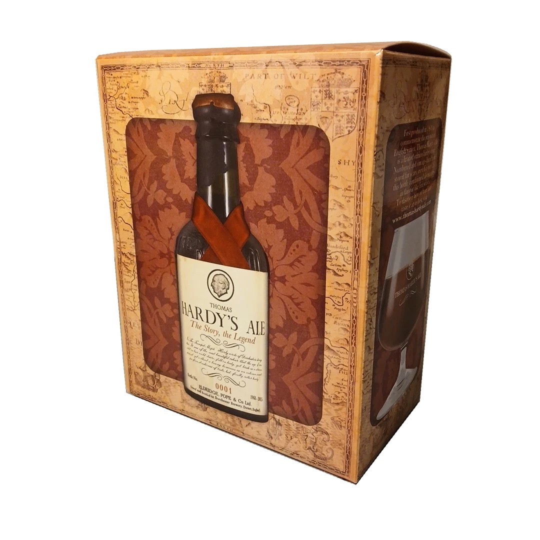 2018 Thomas Hardy\'s Ale Empty Anniversary Gift Pack Box for Bottle Snifter Glass