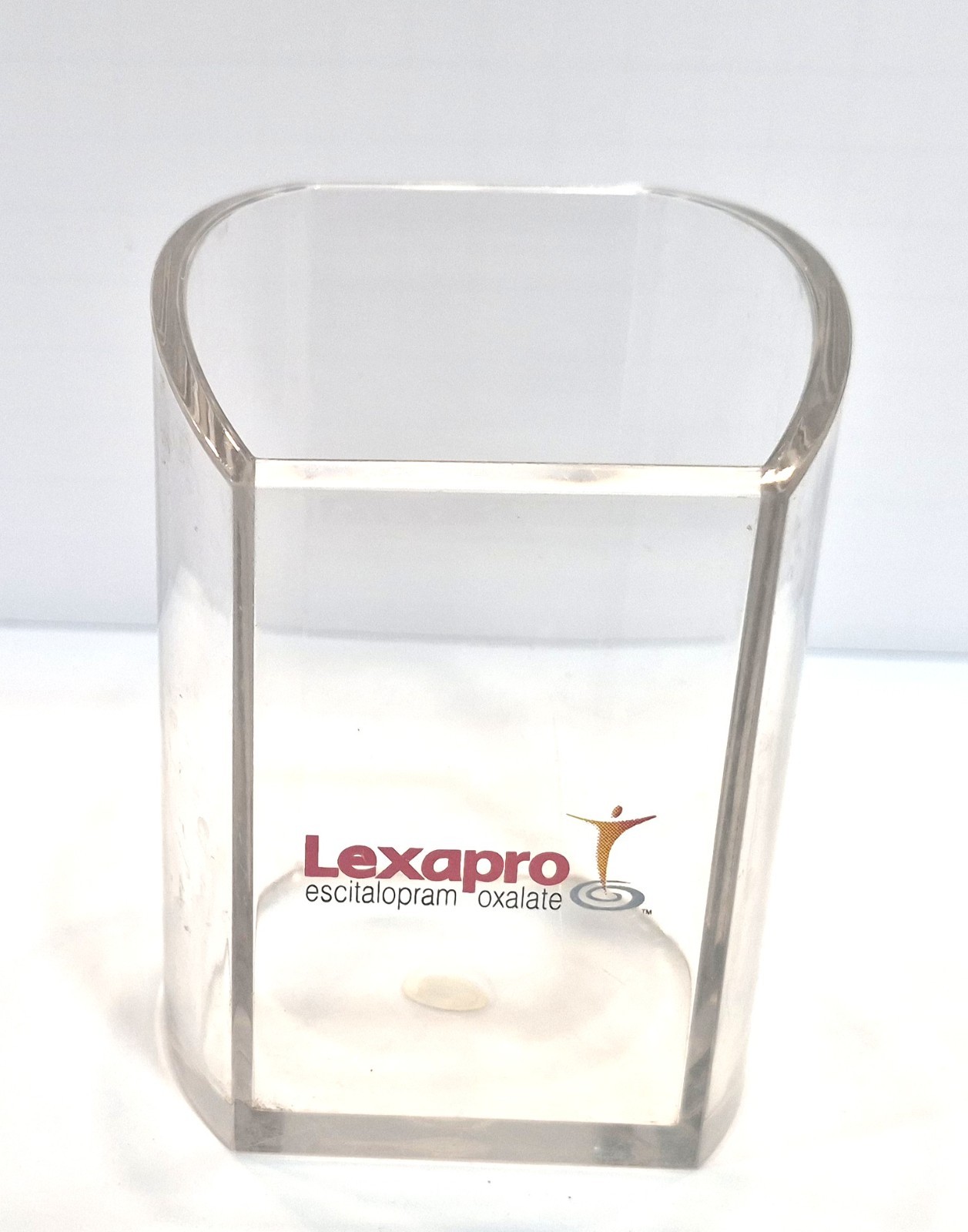 Lexapro Antidepressant Advertising Medical Canister Pen Holder Lexapro Antidepressant Advertising Medical Canister Pen Holder