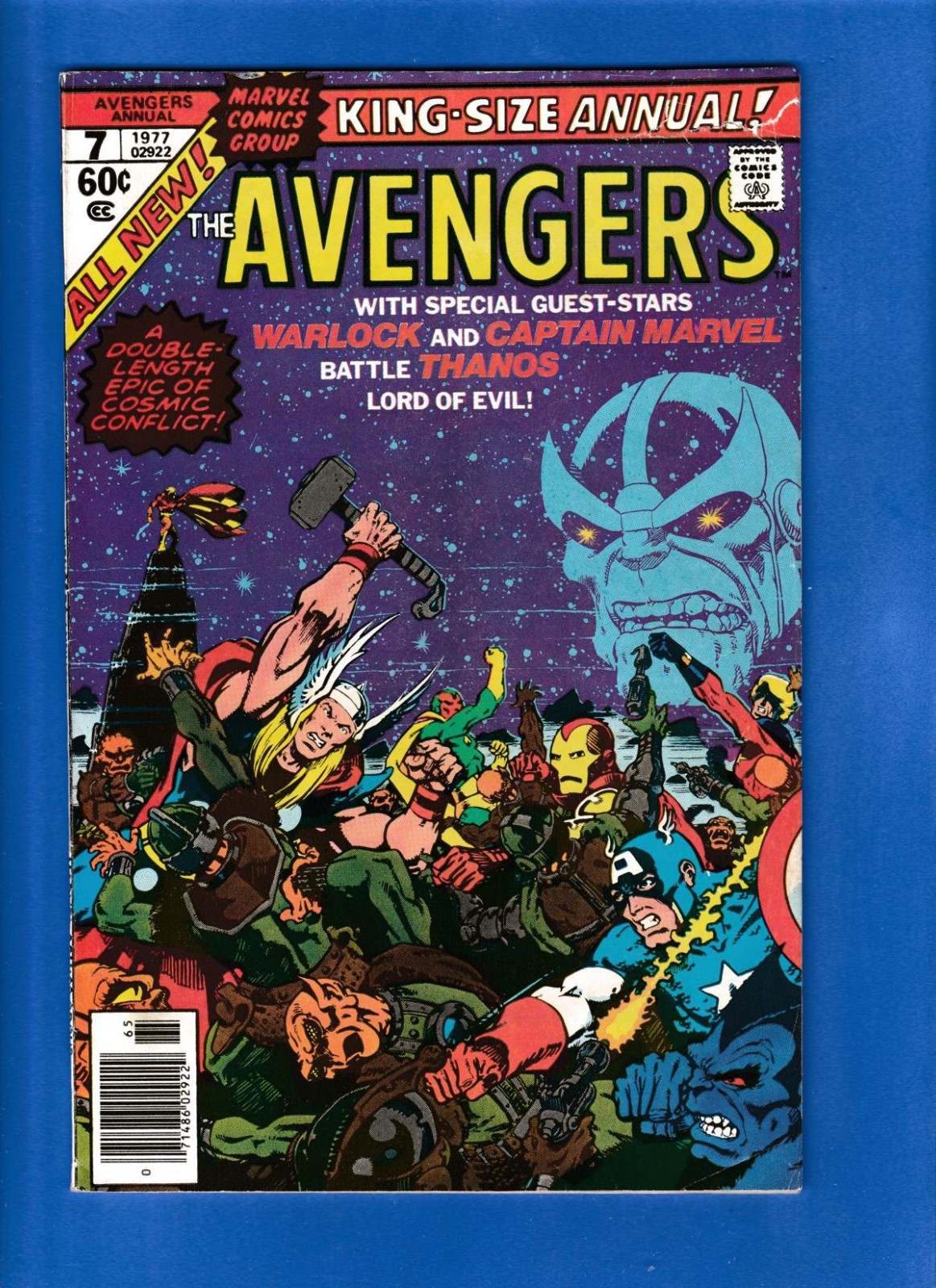 The Avengers (Annual) #7_v.1 | Aug.1977 ⭐️Newsstand / KEY ⭐️| 6.5 (F+)