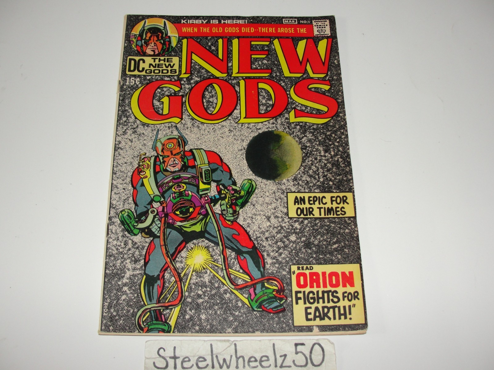 New Gods #1 Comic DC 1971 1st App Orion Lightray Darkseid Jack Kirby 1st Print