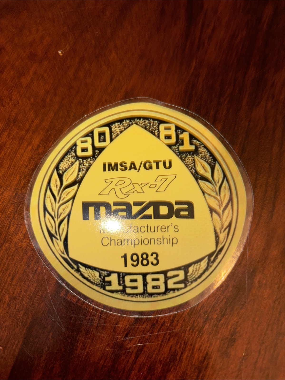 1983 Mazda RX7 Racing Sticker That sticks To The Inside Of The Glass. $12.99 1983 Mazda RX7 Racing Sticker That sticks To The Inside Of The Glass. $12.99