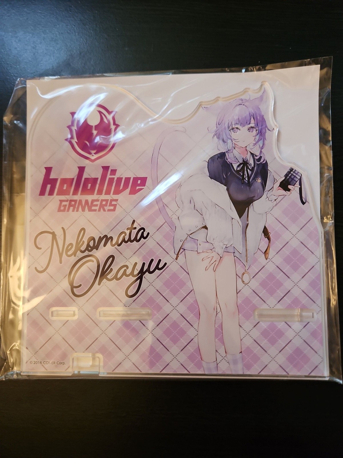 Hololive in Hamleys Nekomata Okayu smart phone stand cover Holo Live
