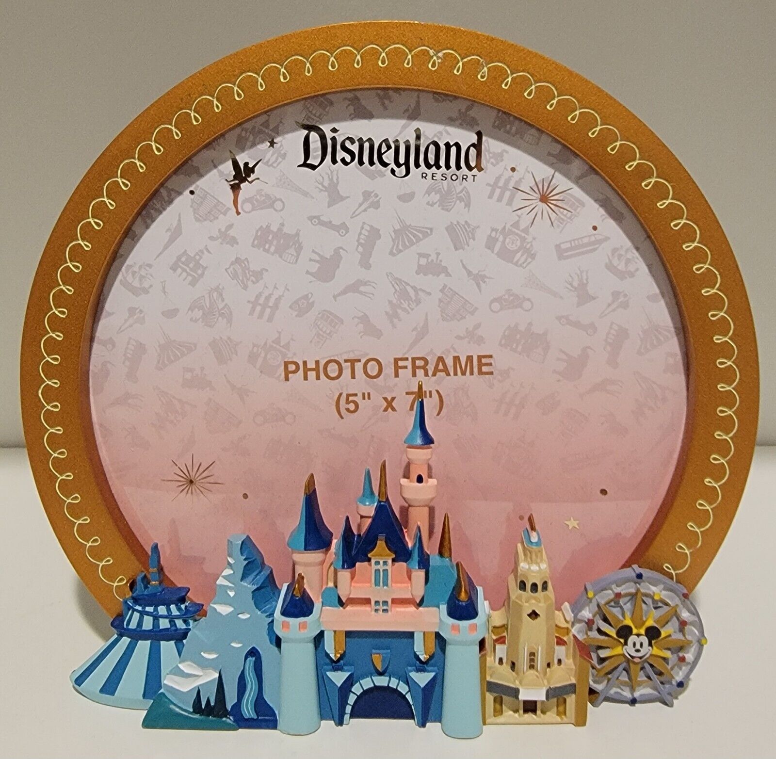 2024 Disney Parks Icons Disneyland Picture Photo Frame 5x7