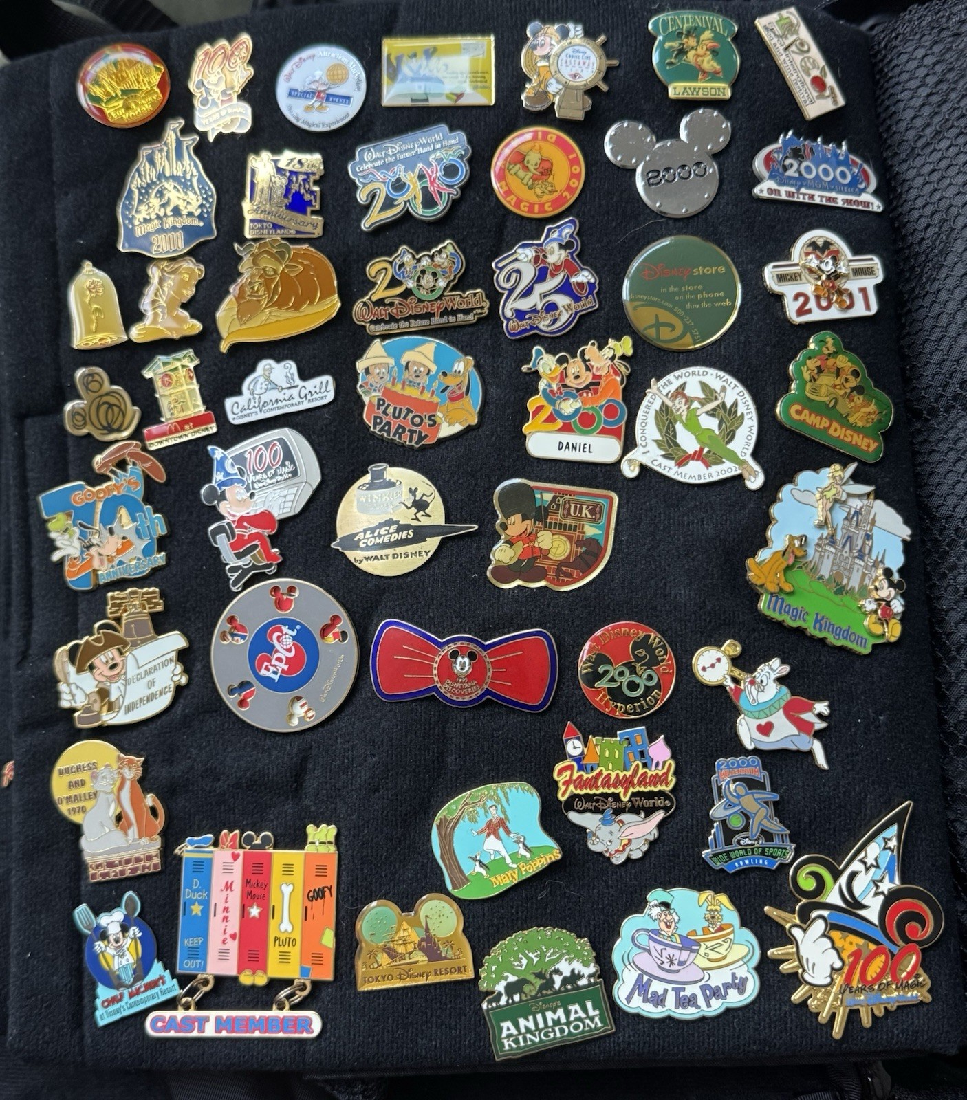 Lot Of Disney Pins Vintage