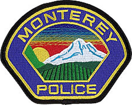 Monterey California Police Patch Collectible New