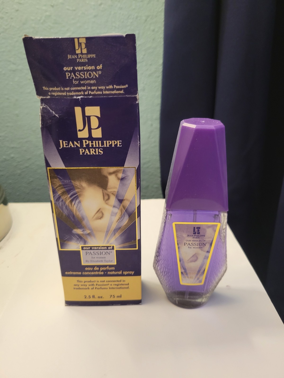 Vintage Jean Philippe Paris Perfume OUR VERSION OF PASSION  2.5oz Retired NEW