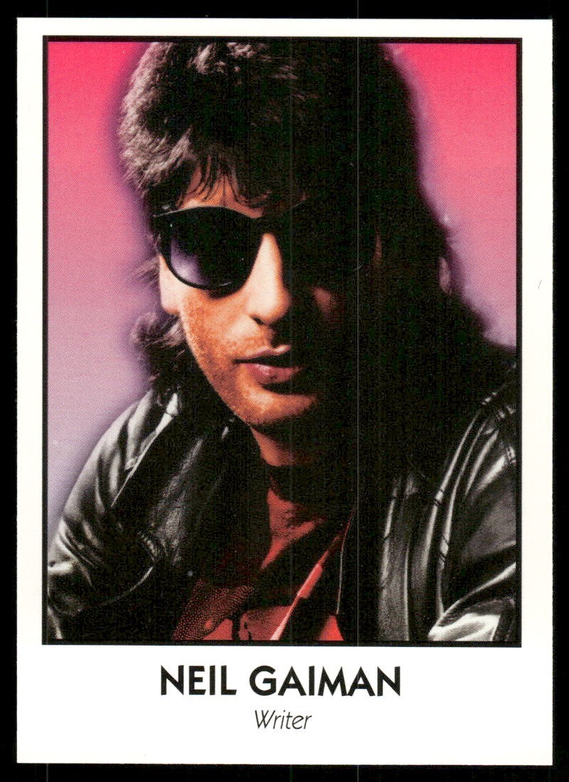 Neil Gaiman 1992 Famous Comic Book Creators Card #32 (NM) Neil Gaiman 1992 Famous Comic Book Creators Card #32 (NM)