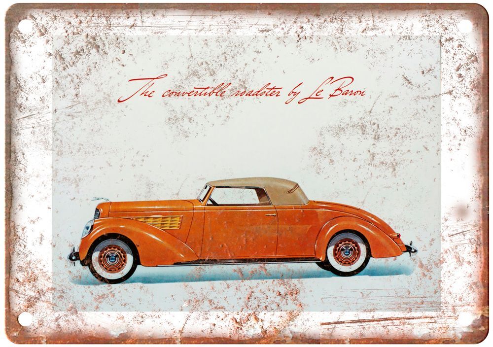 Vintage 1938-39 Lincoln Series K Roadster Auto Ad Retro Look Metal Sign A4066 Vintage 1938-39 Lincoln Series K Roadster Auto Ad Retro Look Metal Sign A4066