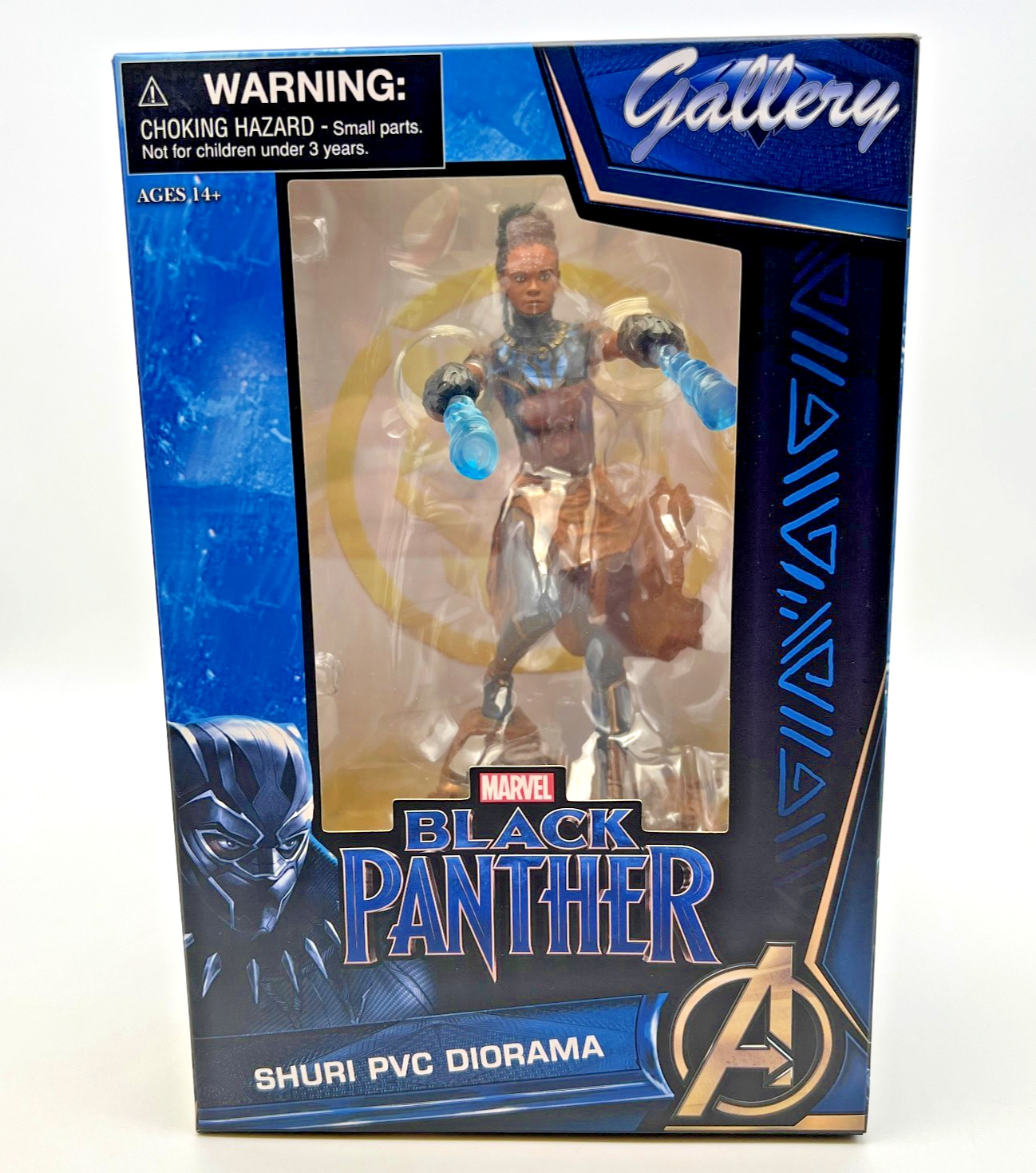 Diamond Select Marvel Gallery Black Panther SHURI PVC Diorama Figure Statue NEW