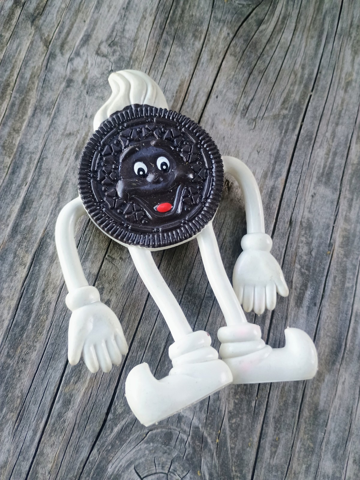 Vintage Oreo Toy Cookie Anthro Man Bendable Figures Nabisco Promo Vintage Oreo Toy Cookie Anthro Man Bendable Figures Nabisco Promo