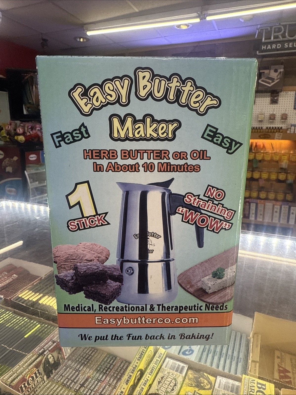 1x Box Easy Butter Co Butter & Oil Maker 1 Stick | No Straining | Fast Shipping