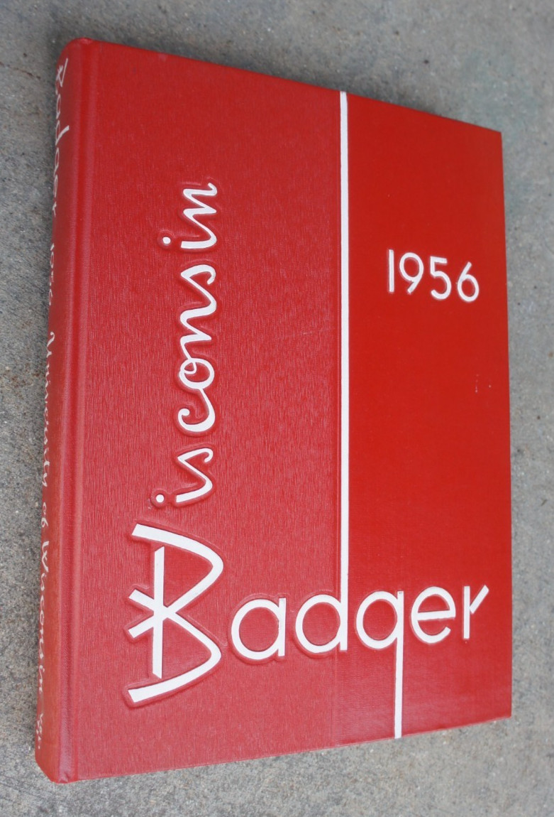 Vintage 1956 UNIVERSITY OF WISCONSIN BADGER Madison WI genealogy Vintage 1956 UNIVERSITY OF WISCONSIN BADGER Madison WI genealogy