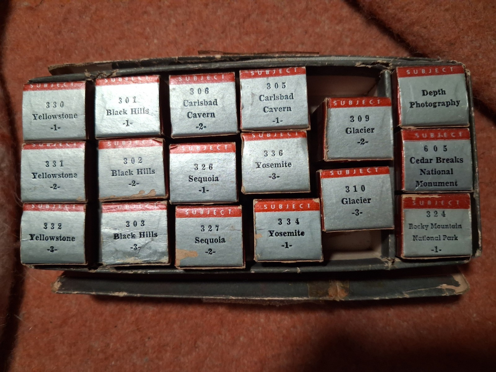 17Vintage Tru-Vue Stereo View Film Rolls 3D various 17Vintage Tru-Vue Stereo View Film Rolls 3D various