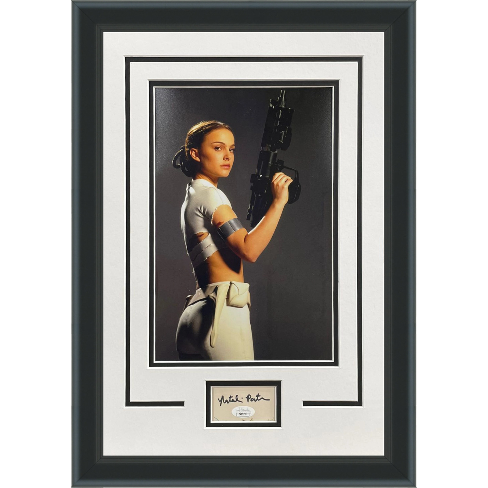 Natalie Portman Autographed Star Wars Padme Amidala 8x12 Movie Poster Natalie Portman Autographed Star Wars Padme Amidala 8x12 Movie Poster