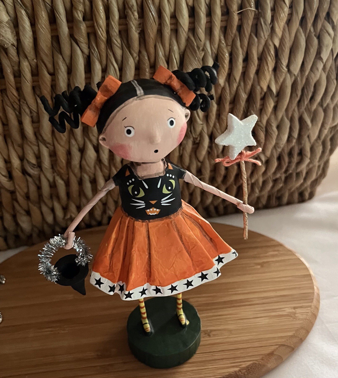 Retired Signed Lori Mitchell “Cats Meow” 2000 Brand New Perfect Just Missing Box Retired Signed Lori Mitchell “Cats Meow” 2000 Brand New Perfect Just Missing Box