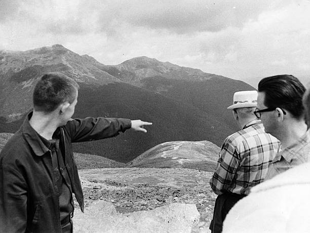 With a view Mount Madison Mount Adams driver Tom left shows s- Boston Old Photo