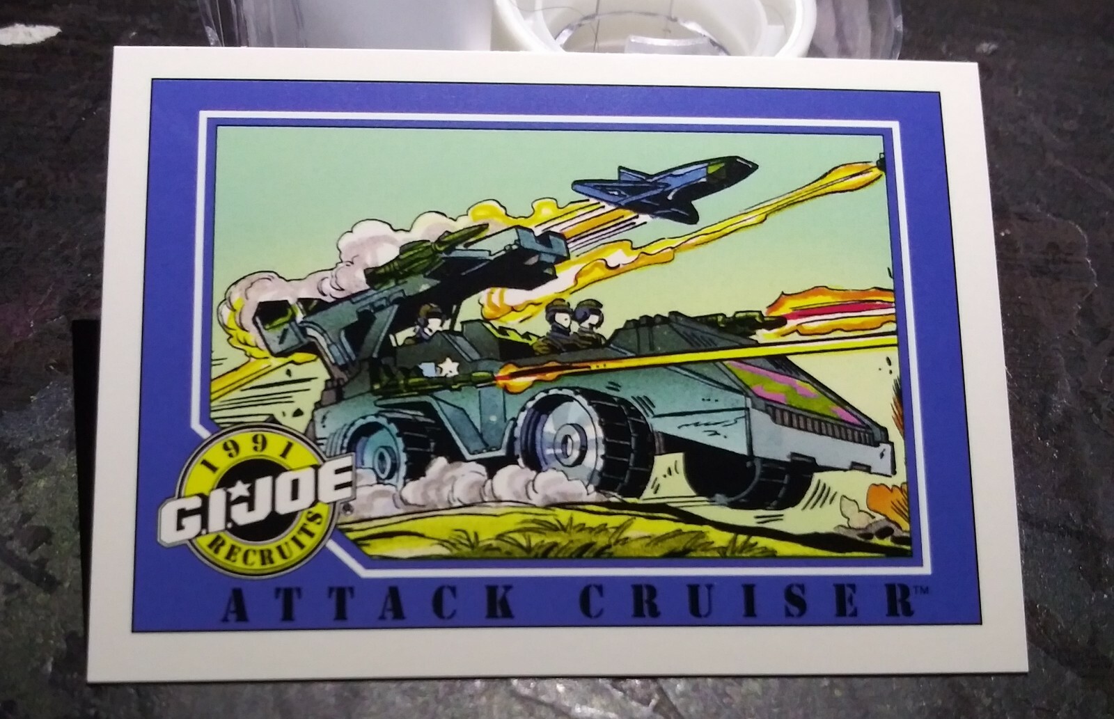 Impel 991 G.I. Joe Trading Card Attack Cruiser #113 - Many Non - Sport Cards 