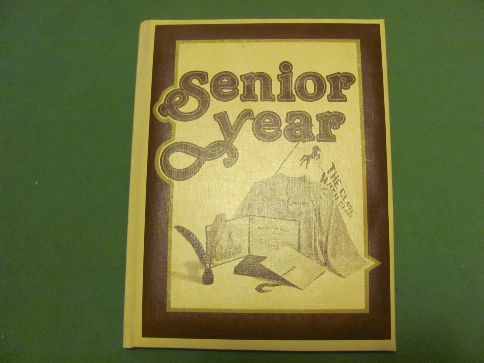 VINTAGE 1950s SENIOR HIGH SCHOOL REMEMBRANCE AUTOGRAPHS YEARBOOK