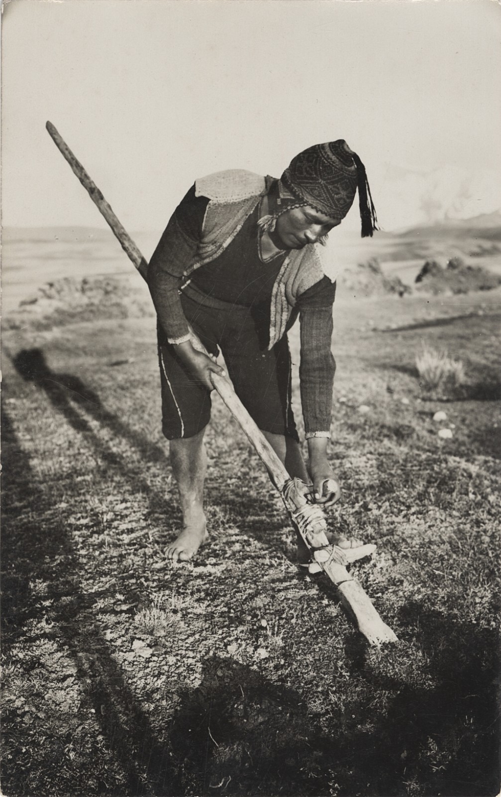 c. 1940\'s Indigenous Andean Farmer, Peru RPPC by Martin Chambi Jiménez c. 1940\'s Indigenous Andean Farmer, Peru RPPC by Martin Chambi Jiménez
