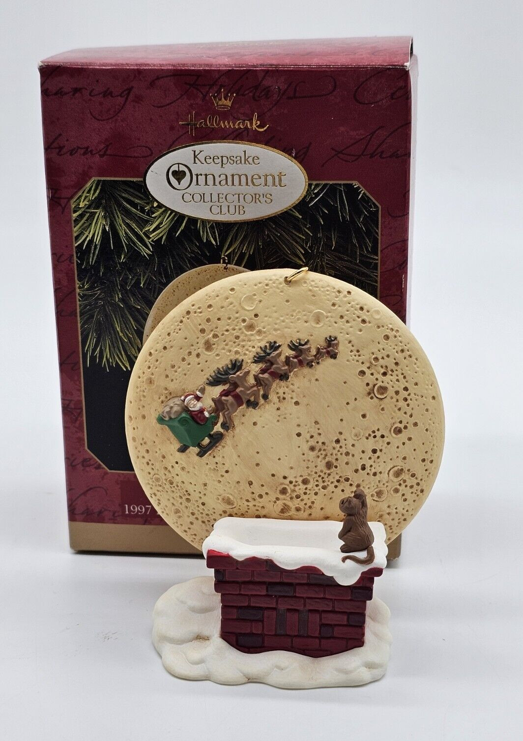 Hallmark Keepsake Ornament Happy Christmas to All Christmas Ornament 1997 Hallmark Keepsake Ornament Happy Christmas to All Christmas Ornament 1997