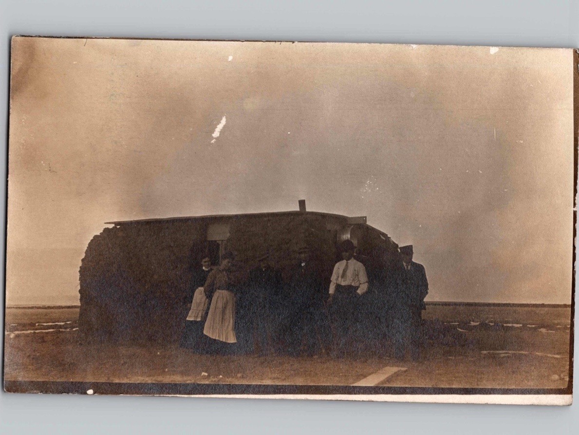 c1910 Early Settlers & Pioneers Home South Dakota SD RPPC Real Photo Postcard c1910 Early Settlers & Pioneers Home South Dakota SD RPPC Real Photo Postcard