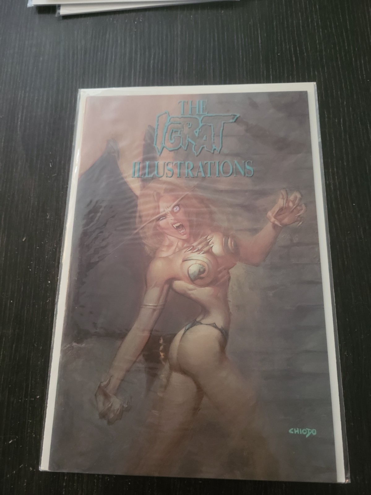 The Igrat Illustrations (Verotik 1997) Joe Chiodo cover Higher Grade 
