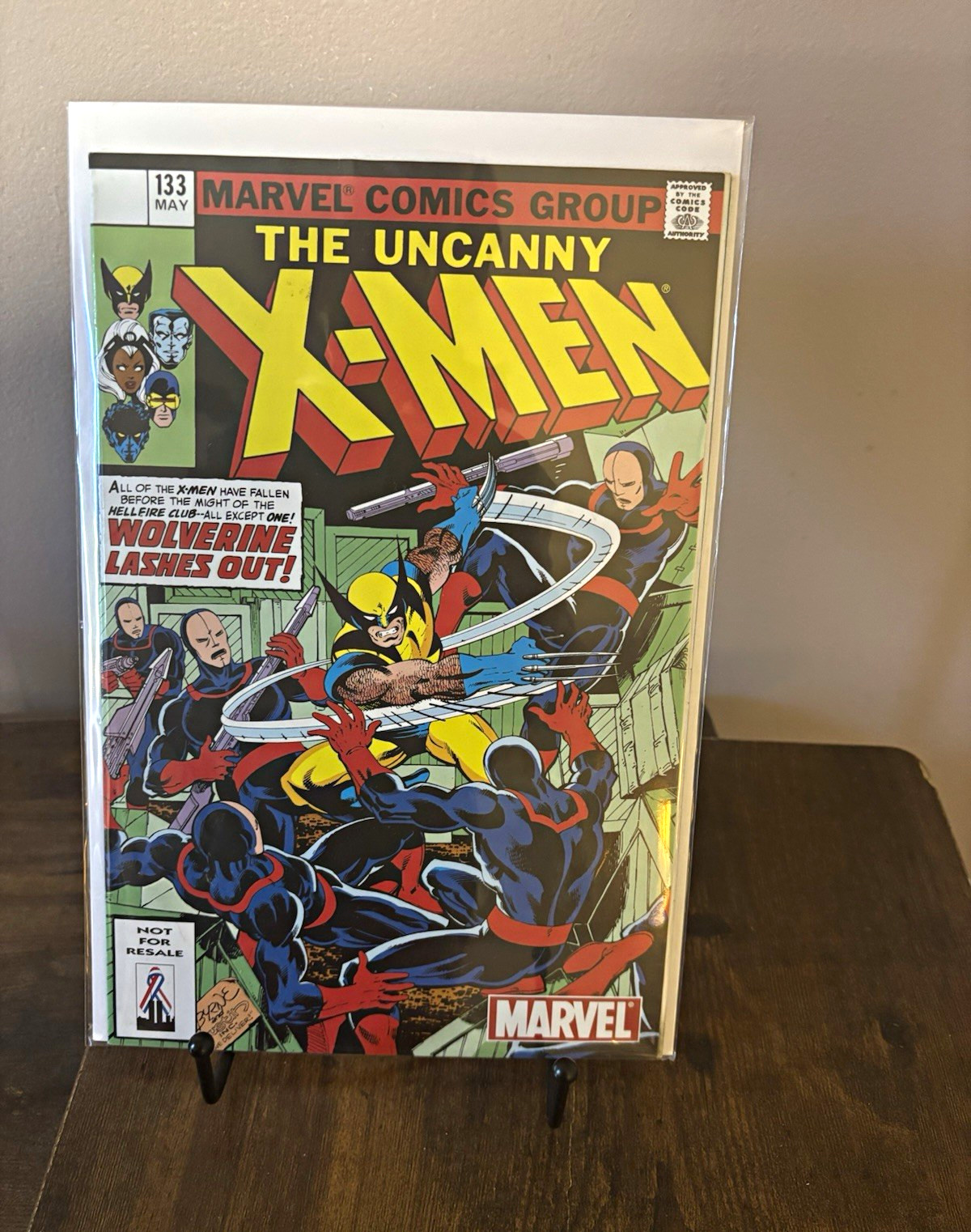 Marvel The Uncanny X-Men #133 ToyBiZ Marvel “Not For Resale” edition Reprint