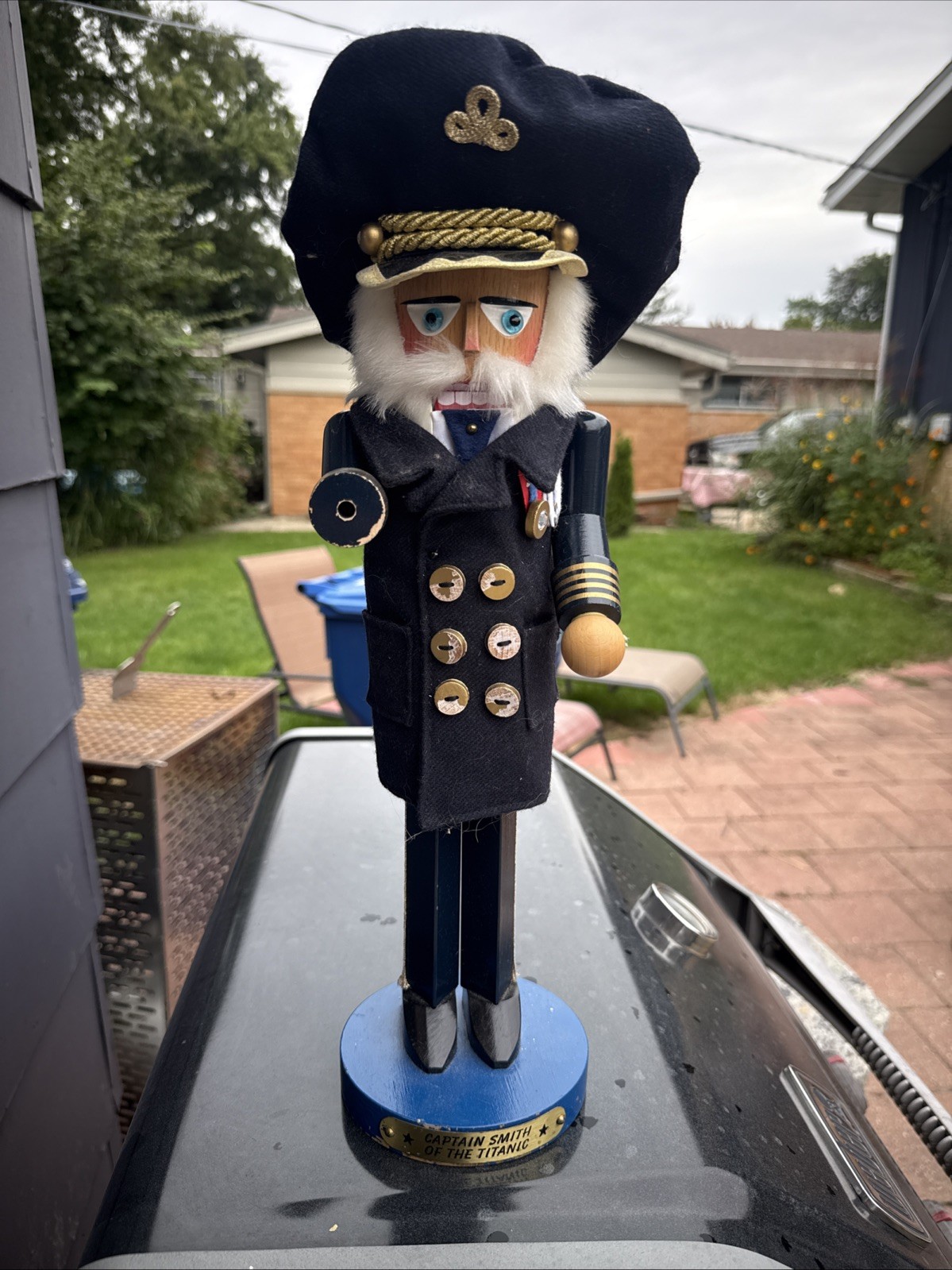 Vintage Limited Edition Steinbach Germany Captain Smith Titanic Nutcracker READ Vintage Limited Edition Steinbach Germany Captain Smith Titanic Nutcracker READ