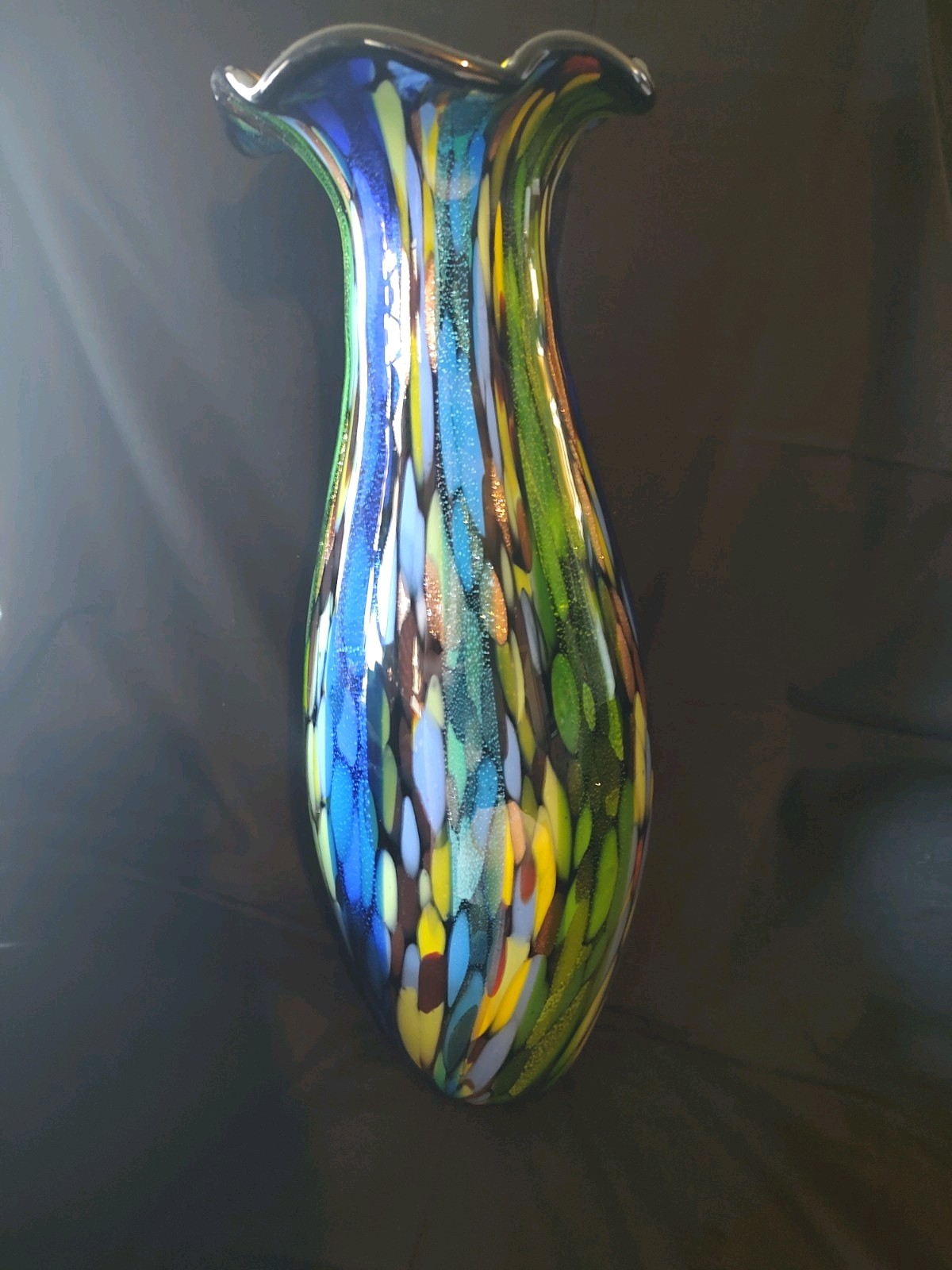 Murano Cristalleria D'arte Vase *Beautiful Piece* early 1970s piece Murano Cristalleria D'arte Vase *Beautiful Piece* early 1970s piece