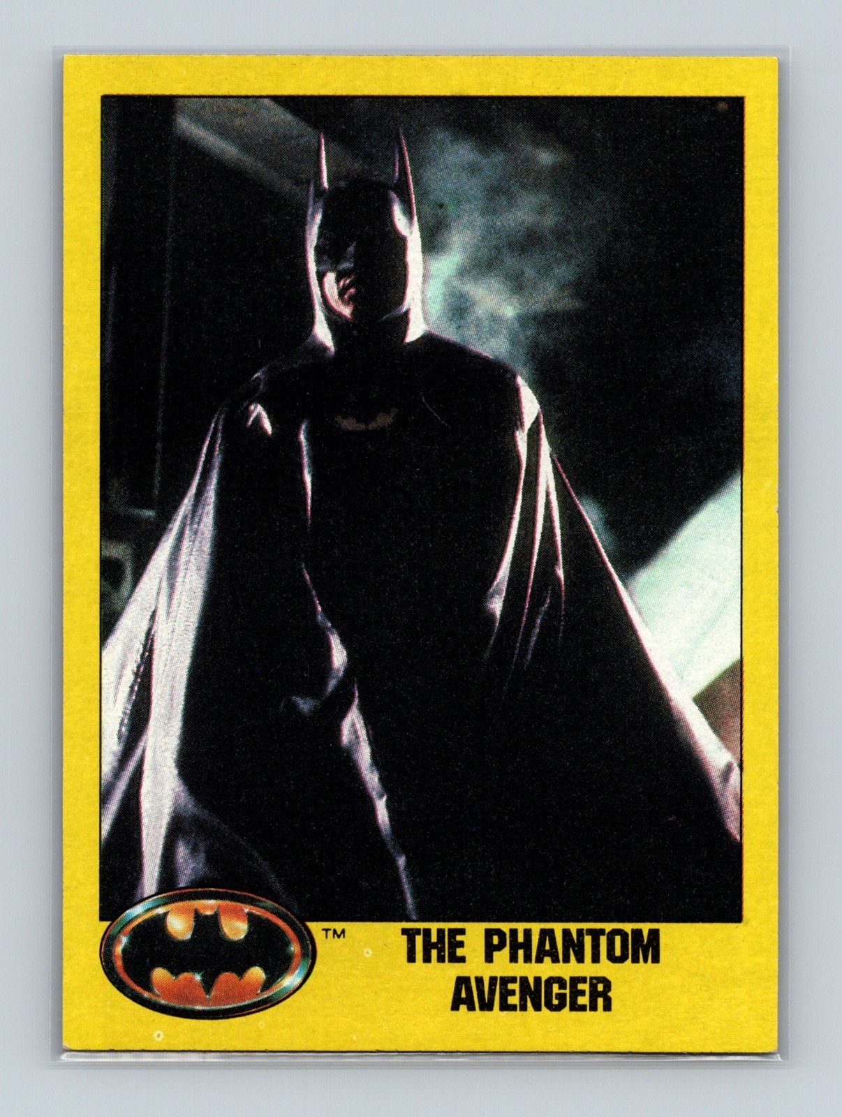 1989 Topps Batman - The Phantom Avenger #190