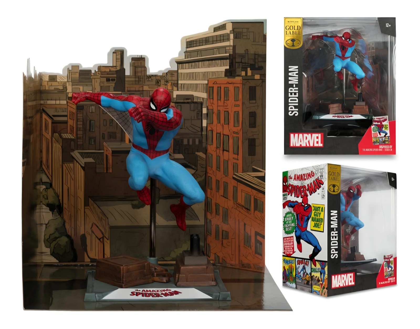 McFarlane Marvel Spider-Man Gold Label 1:10 Statue Amazing Spider-Man #38
