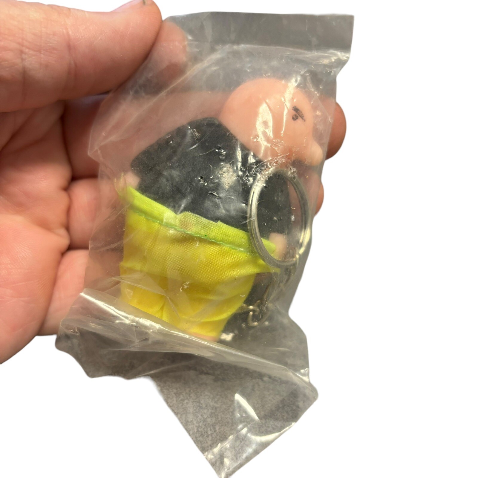 1990 Sunshine City Moonie-Style Keychain - Humorous Man with Pull Down Pants 1990 Sunshine City Moonie-Style Keychain - Humorous Man with Pull Down Pants
