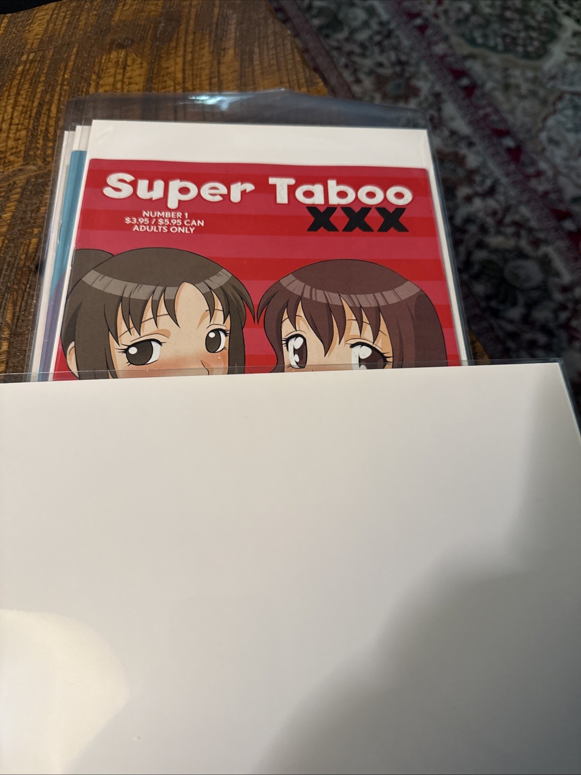 Super Taboo  Adult Comic 1 - 5 Eros Comix Rare HTF manga