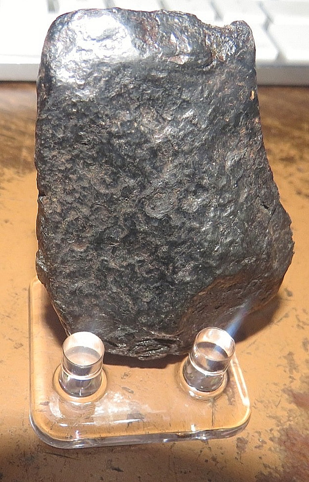 90 gm CANYON DIABLO  METEORITE TOP GRADE ARIZONA  STAND .2 # USA