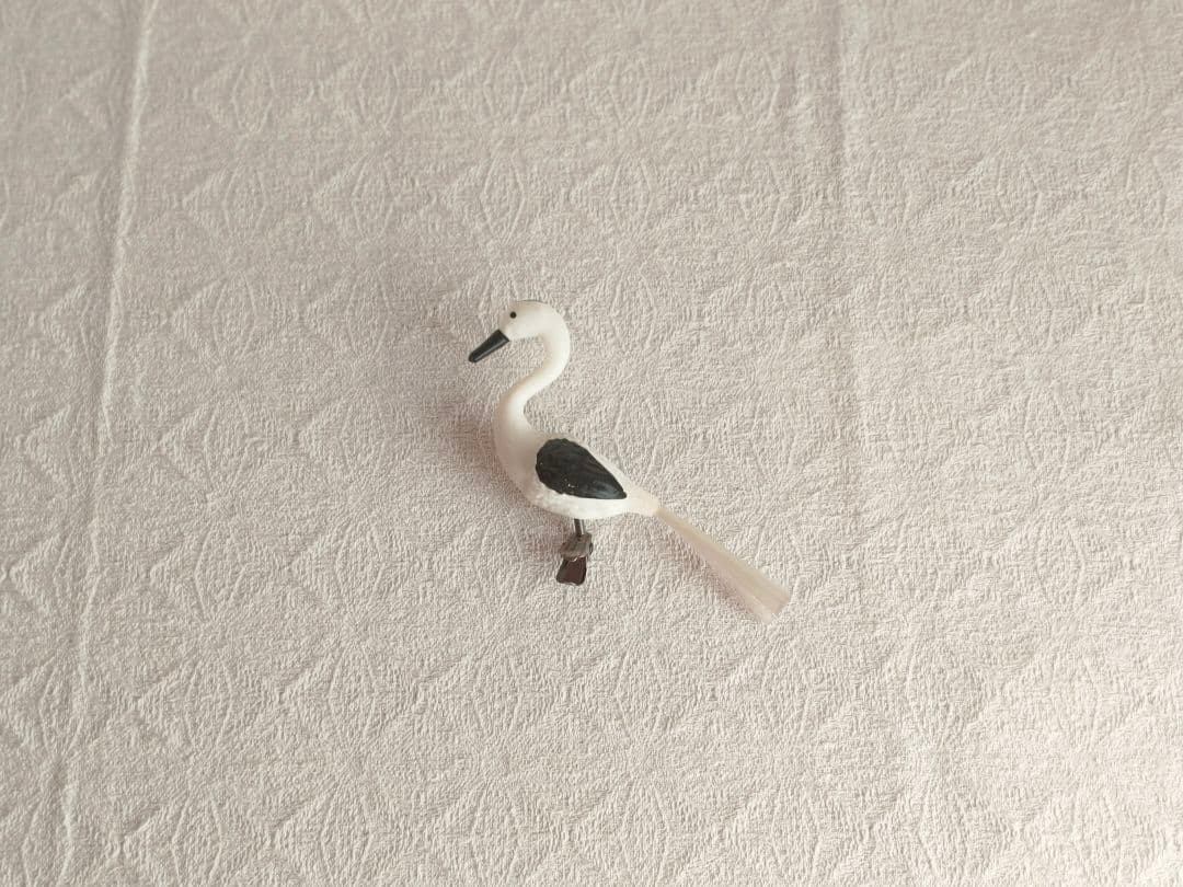 IDEE Vintage Crane Ornament Christmas Decor Dutch 1950s Elegant Bird
