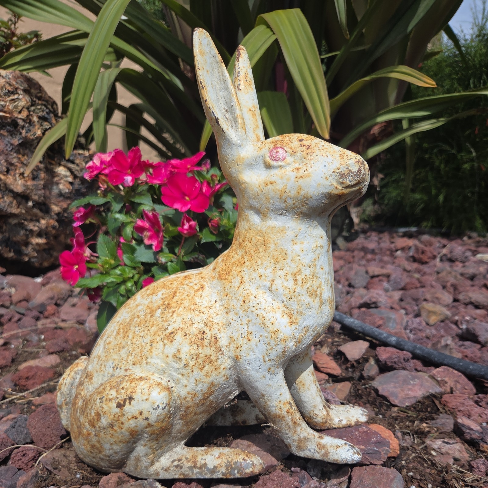 Vintage Cast Iron Hubley (?) Rabbit 