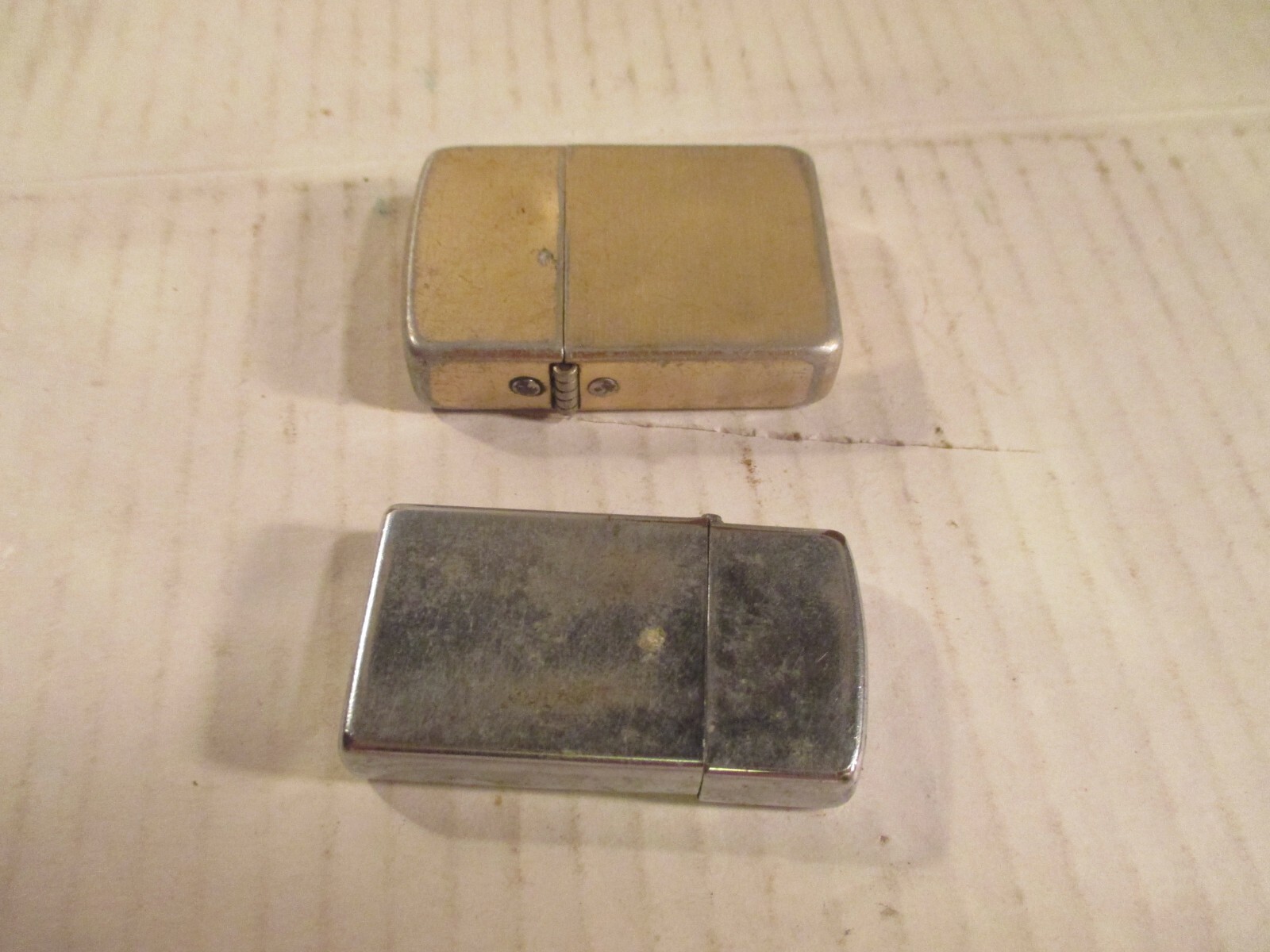 2 Lighter:  Vintage  Storm King Flip-Top And 1 zippo