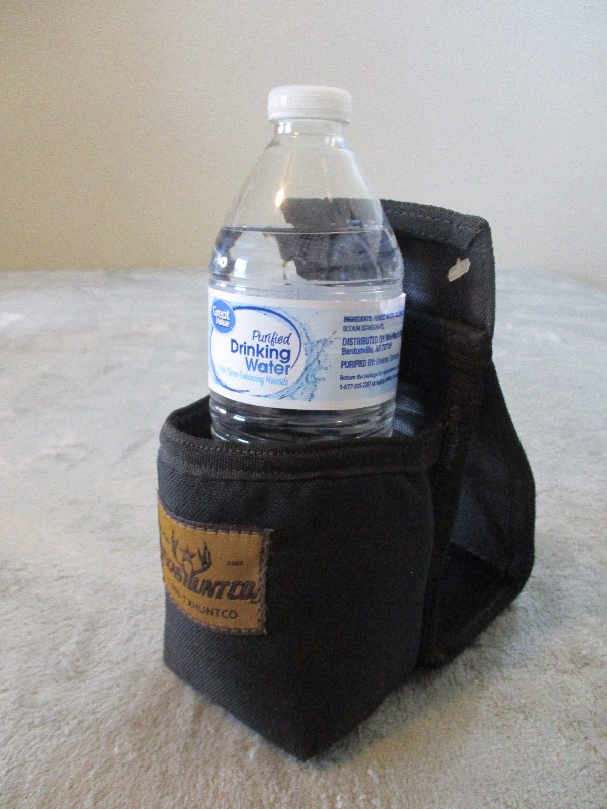 Spec Ops Brand Beer Koozie Black Texas Hunt Co. Beverage Drink Insulated