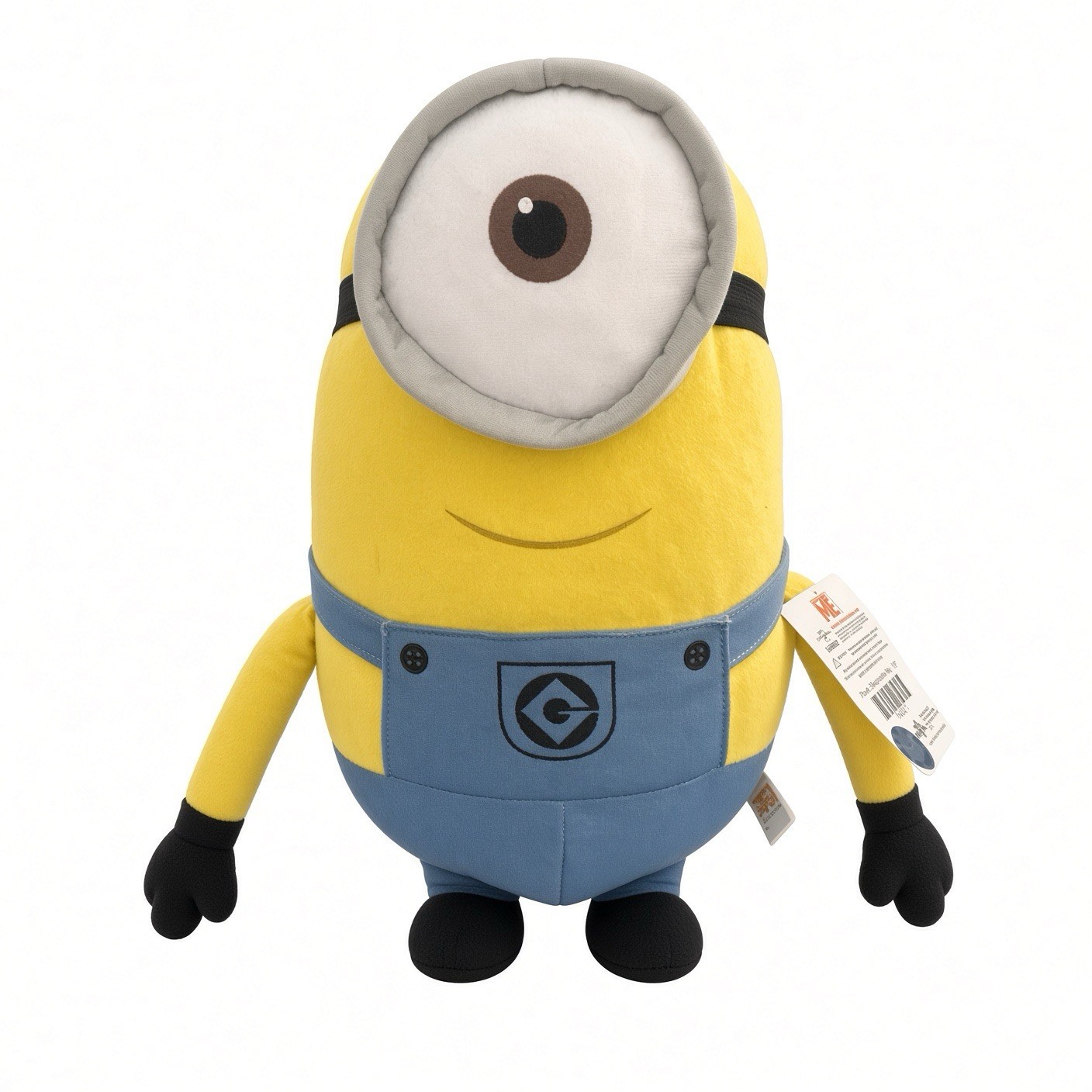 The Toy Factory Despicable Me Minion Plush Toy 15 in Yellow/Blue Style 14021