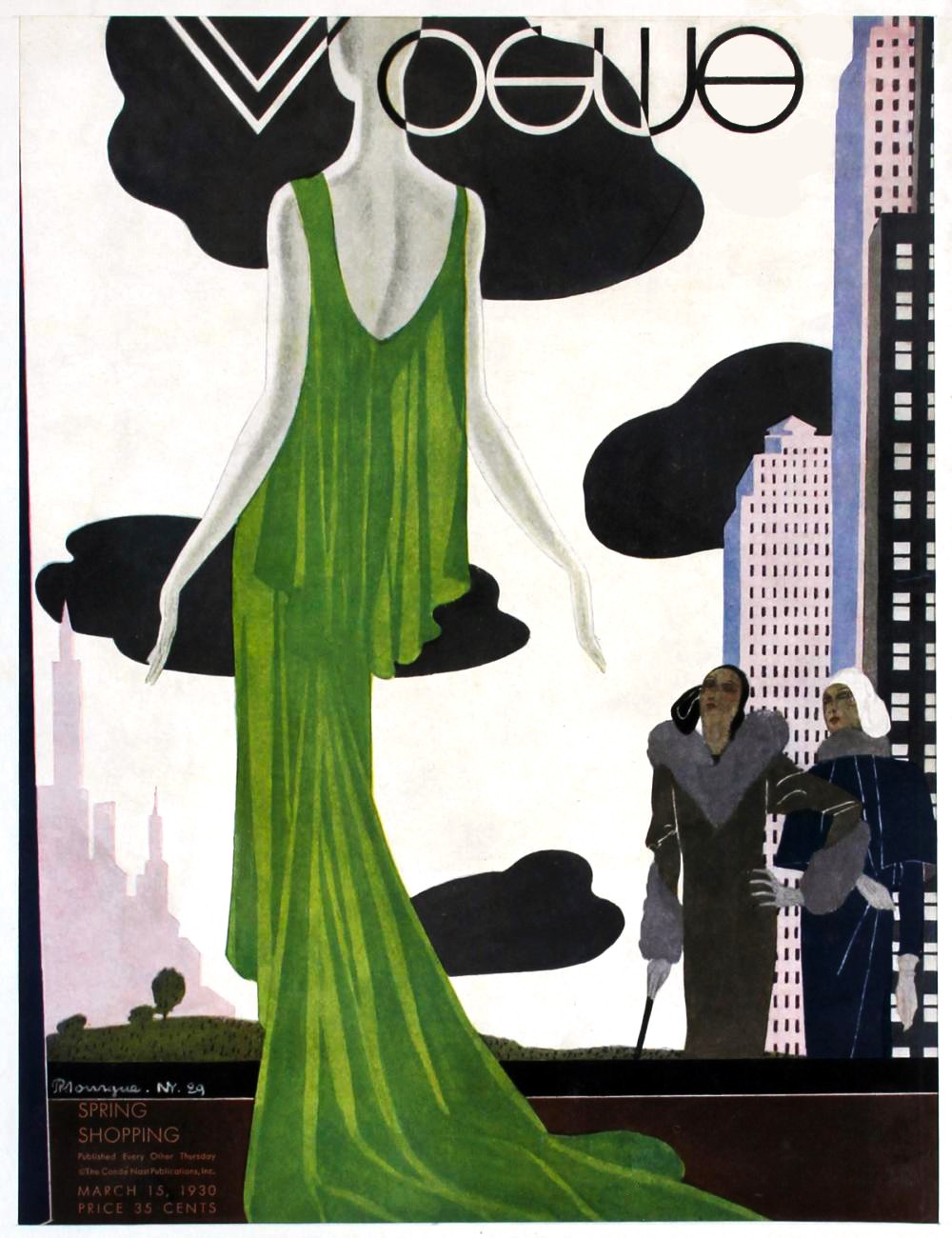🌟 Vogue Magazine Cover (1930) Poster 24x36” - Art Deco Style - CLASSIC PRINT🤯 🌟 Vogue Magazine Cover (1930) Poster 24x36” - Art Deco Style - CLASSIC PRINT🤯