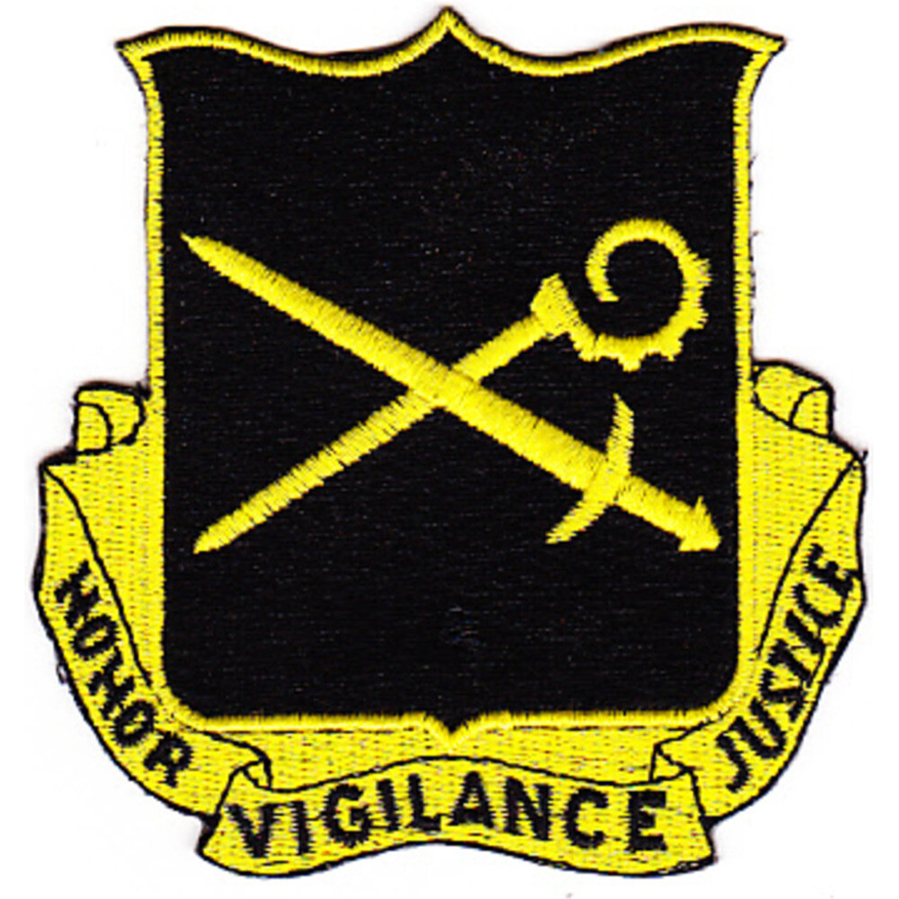 385th Military Police Battalion Patch Black Version